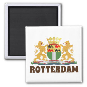 Rotterdam coat of arms, Netherlands Magnet