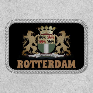 Rotterdam coat of arms, Netherlands Patch