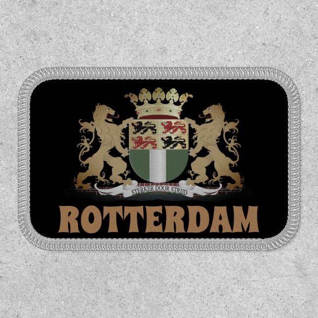 Rotterdam coat of arms, Netherlands Patch (Front)