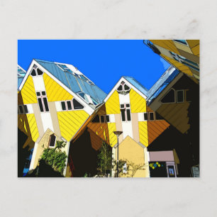Rotterdam Cube Houses Postcard