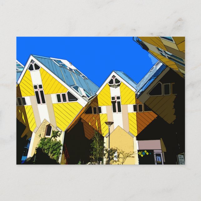 Rotterdam Cube Houses Postcard (Front)