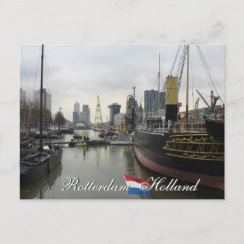 Rotterdam Holland Postcard by hollandshop at Zazzle