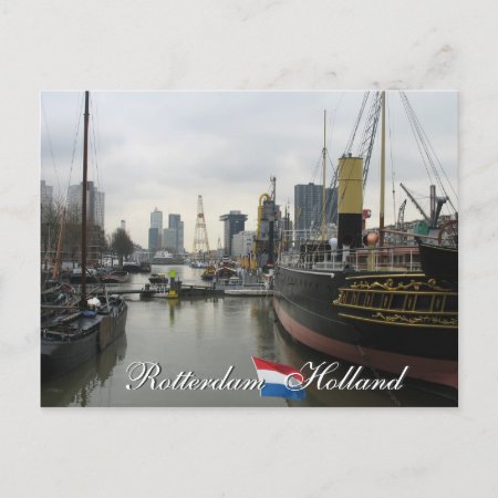 Rotterdam Holland Postcard
