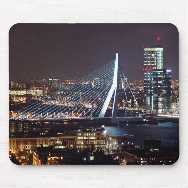 Rotterdam, Netherlands Mouse Pad (Front)