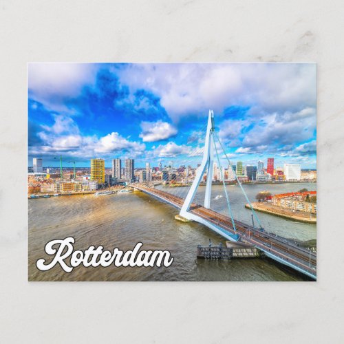Rotterdam Netherlands Postcard