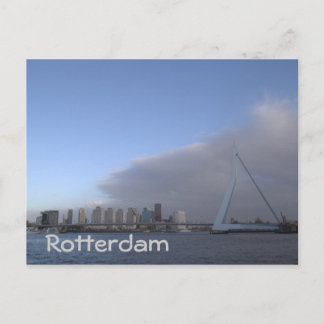Rotterdam skyline postcard