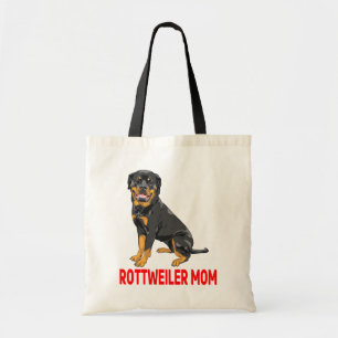 Rottie Mom Puppy Dog Gift Cute Rottweiler Tote Bag