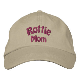 Rottie Mom Rottweiler Dog  Embroidered Baseball Cap