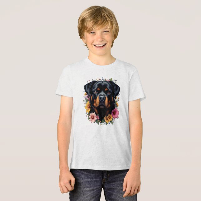 Rottie Tri-Blend Shirt (Front Full)