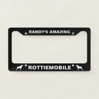Rottiemobile Rottweiler Dog Silhouettes Custom