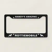 Rottweiler license outlet plates