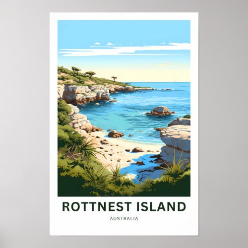 Rottnest Island Australia Travel Print