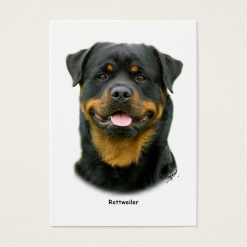 Rottweiler Business Cards