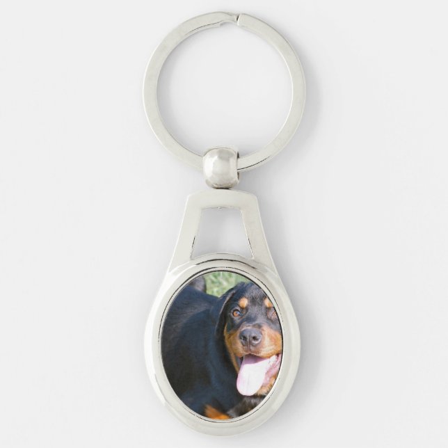rottweiler-2.jpg keychain (Front)