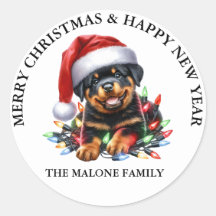 Rottweiler A Very Merry, Bark-tastic Christmas