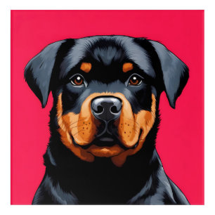 Rottweiler Acrylic Print
