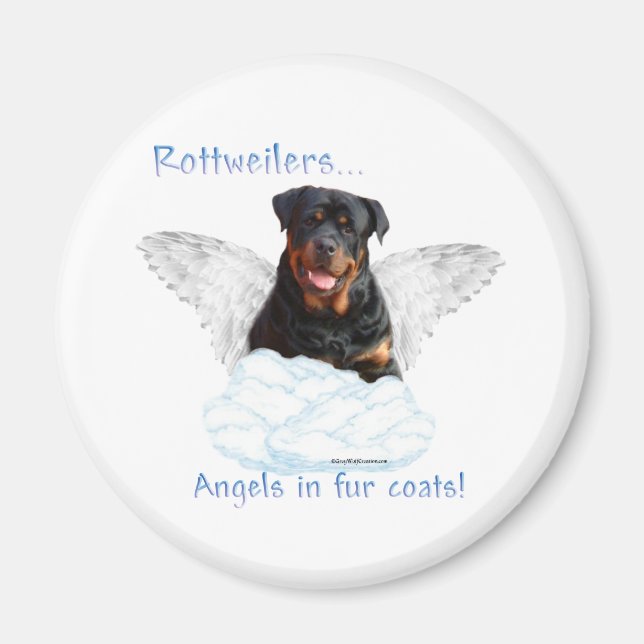 Rottweiler Angel - Magnet (Front)