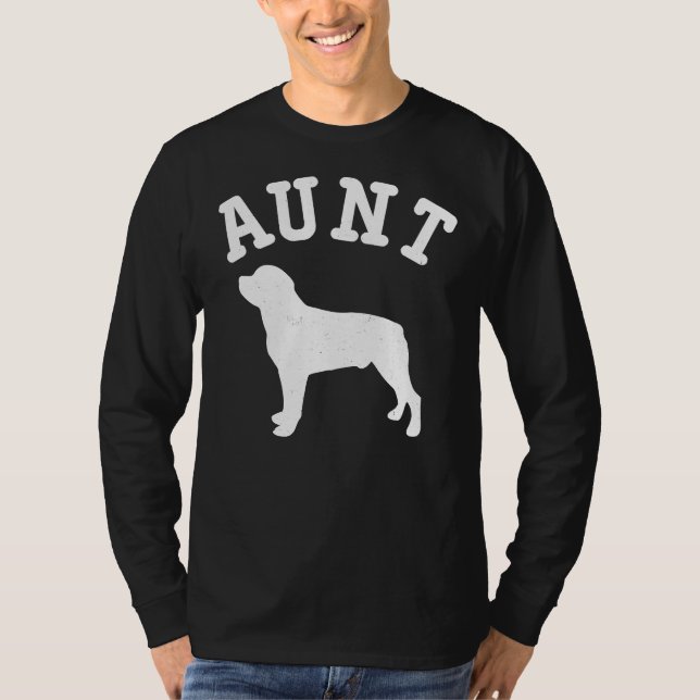 Rottweiler Aunt T-Shirt (Front)