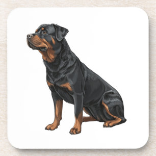 Rottweiler Beverage Coaster