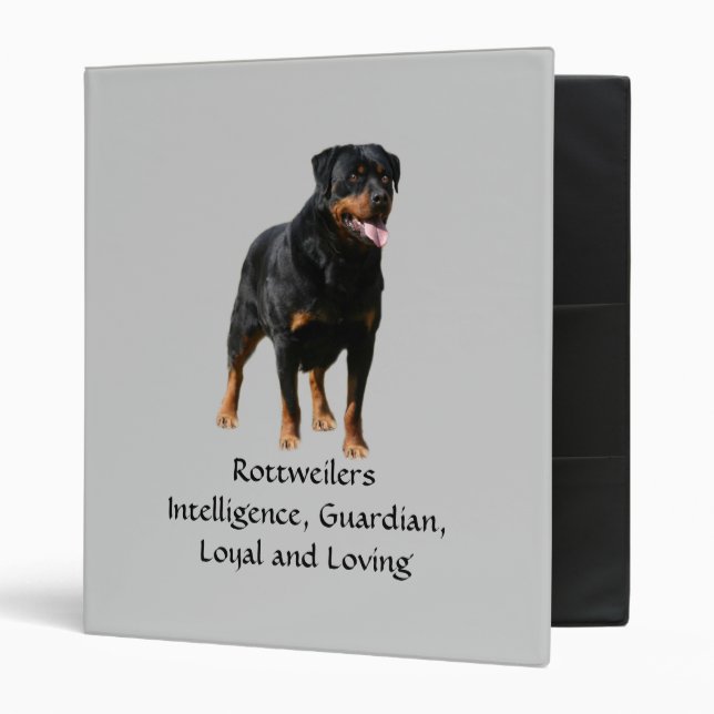 Rottweiler Binder (Front/Inside)