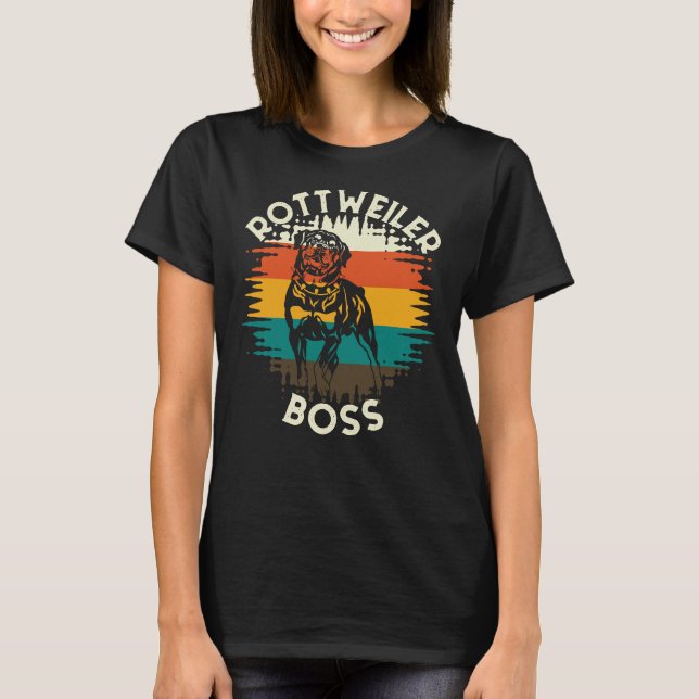 Rottweiler Boss T-Shirt (Front)