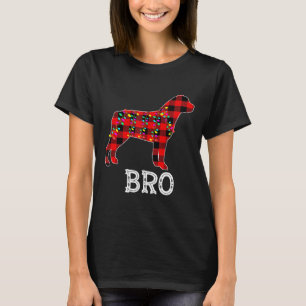 Rottweiler Bro Matching Family Pajama Christmas Gi T-Shirt