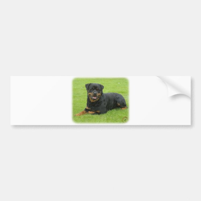Rottweiler Bumper Sticker (Front)