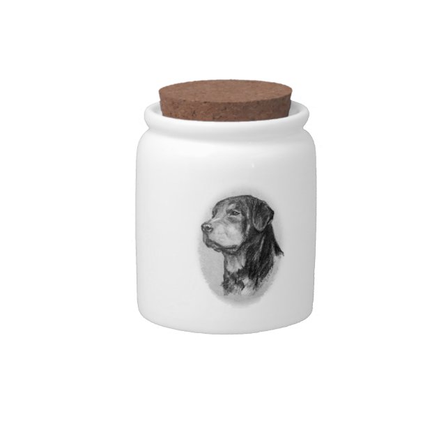 rottweiler cookie jar
