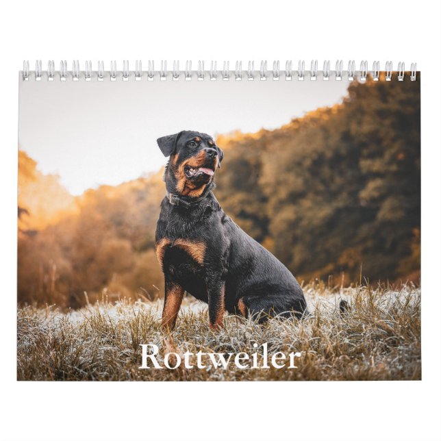 Rottweiler Calendar (Cover)