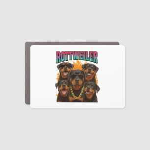 Rottweiler car magnet