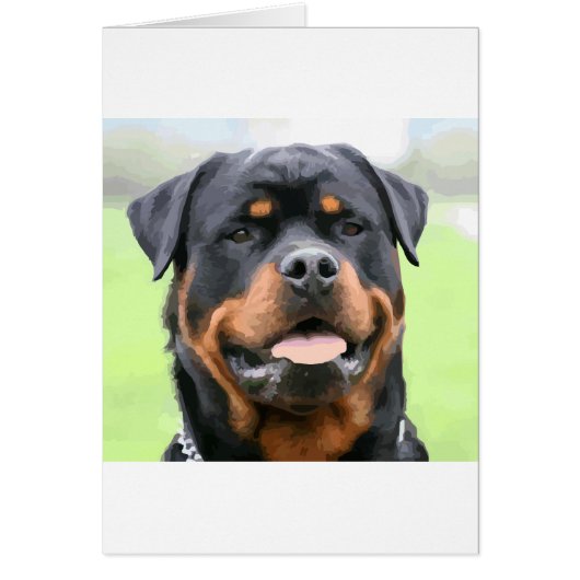 rottweiler cards (Front)