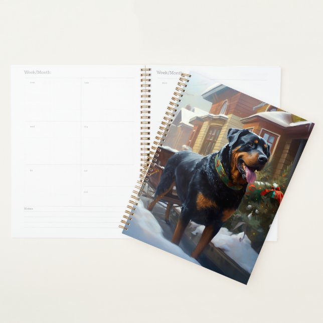 Rottweiler Christmas Festive Season Planner (Display)