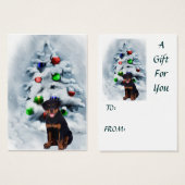 Rottweiler Christmas Gifts (Front & Back)