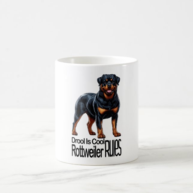 Rottweiler Coffee Mug (Center)