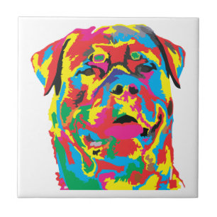 rottweiler color tile