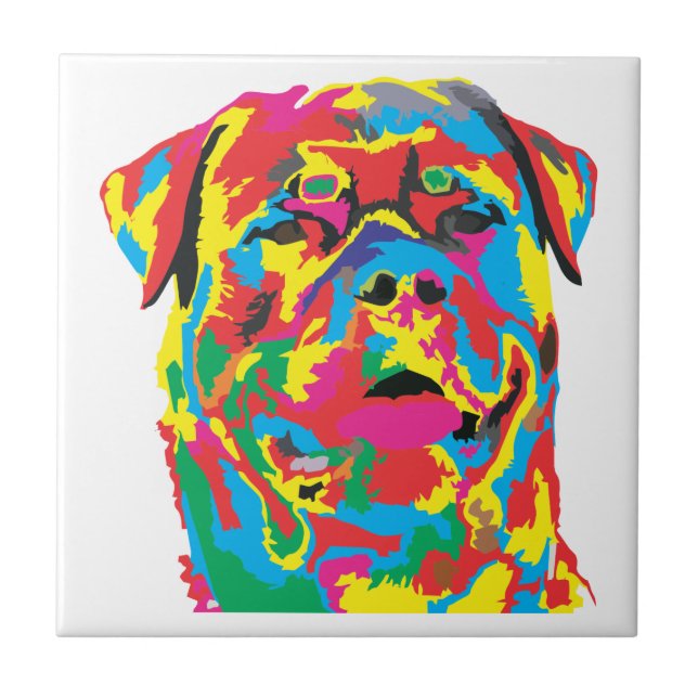 rottweiler color tile (Front)