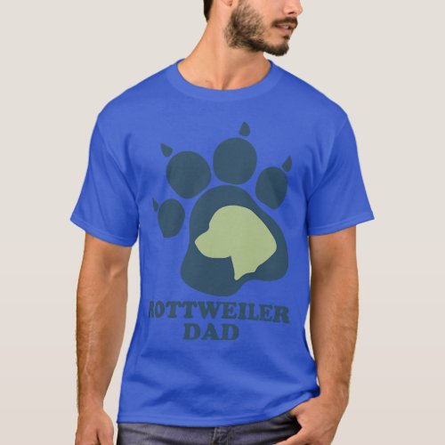 Rottweiler Dad 1 T_Shirt
