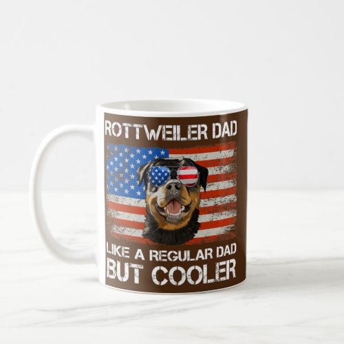 Rottweiler Dad Like A Regular Dad But Cooler Dog Coffee Mug