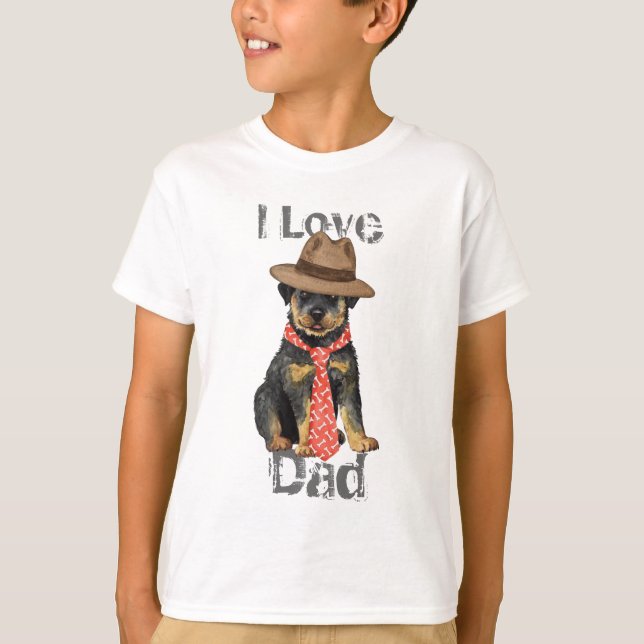 Rottweiler Dad T-Shirt (Front)