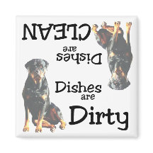 Rottweiler Dishwasher Magnet
