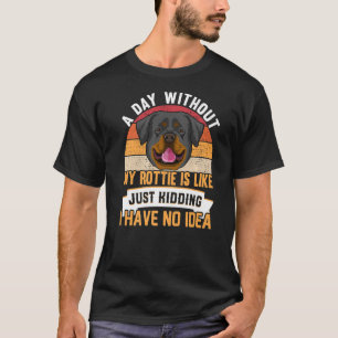 Rottweiler Dog Apparel Rottie Owner T-Shirt