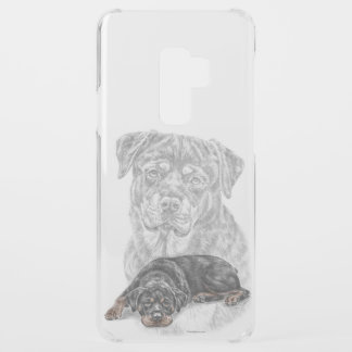 Rottweiler Dog Art Uncommon Samsung Galaxy S9 Plus Case