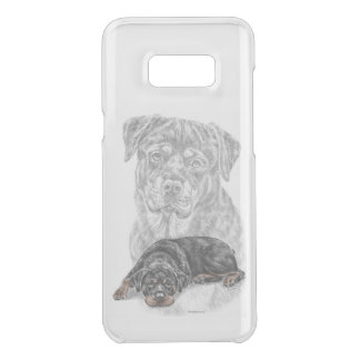Rottweiler Dog Art Uncommon Samsung Galaxy S8+ Case