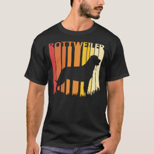 Rottweiler Dog Breed Silhouette T-Shirt
