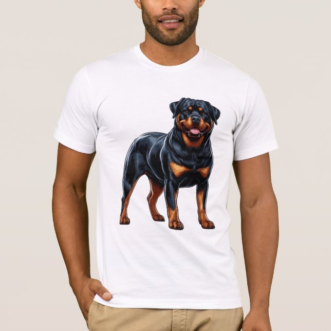 Rottweiler Dog Breed T-Shirt (Front)