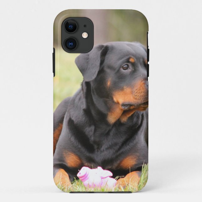 Rottweiler Dog Case-Mate iPhone Case (Back)