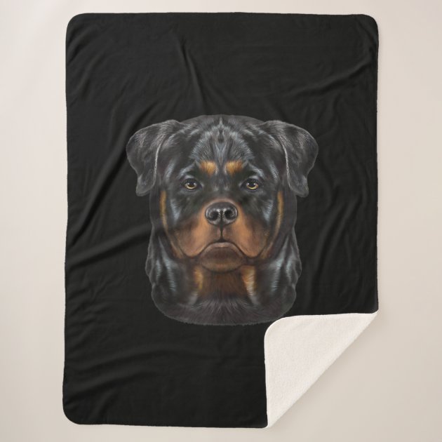 rottweiler blanket