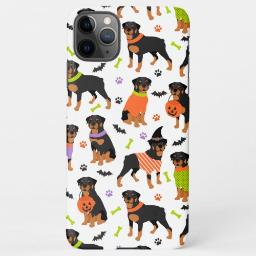 Rottweiler Dog Halloween iPhone Case