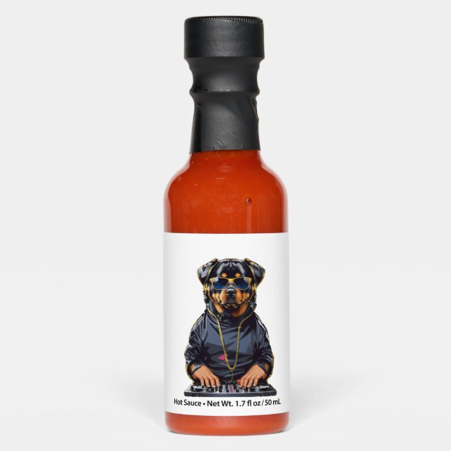 Rottweiler Dog Kimono   Hot Sauces (Front)