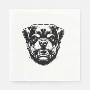 Rottweiler Dog Napkins